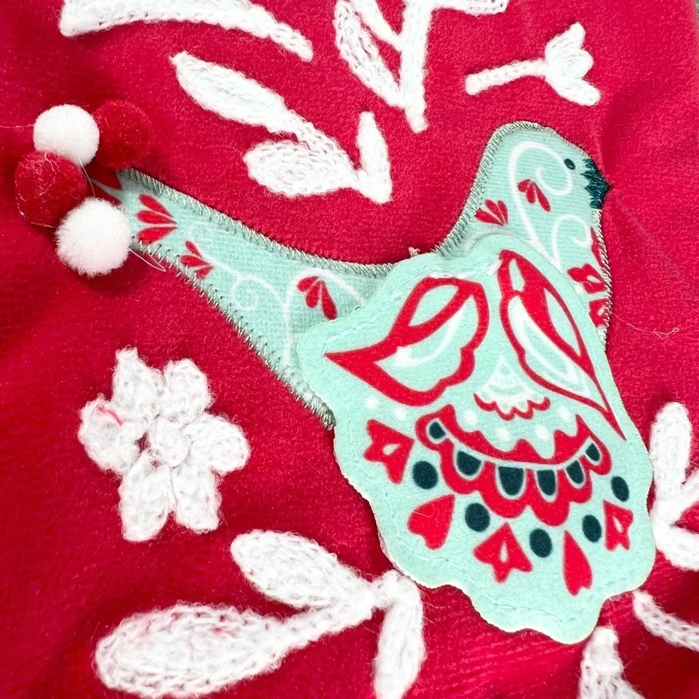 NWT Pioneer‎ Woman Mazie Stockings set of 2 Christmas Bird